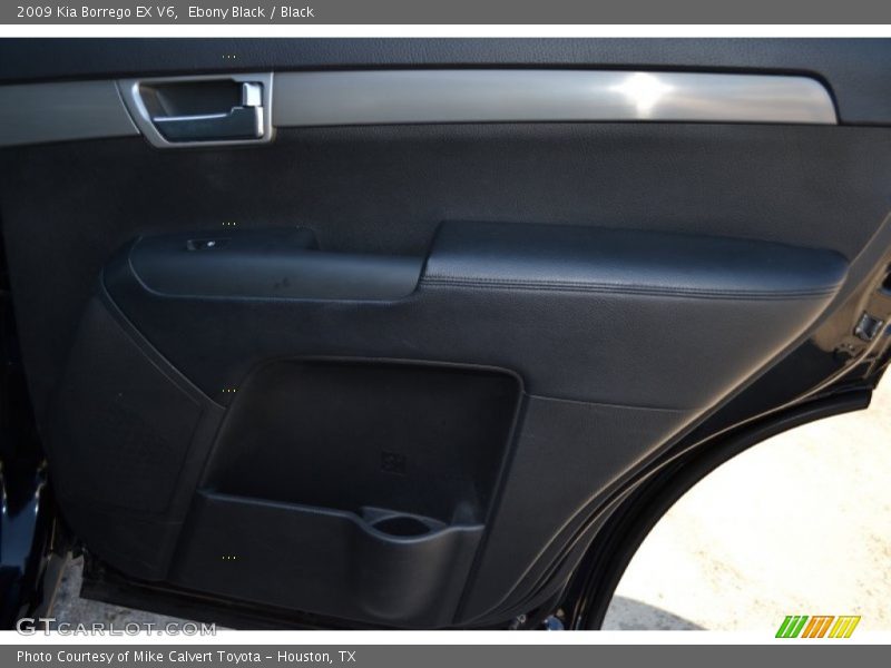 Ebony Black / Black 2009 Kia Borrego EX V6