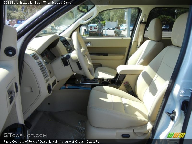  2012 Escape Limited Camel Interior