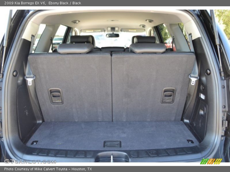 Ebony Black / Black 2009 Kia Borrego EX V6