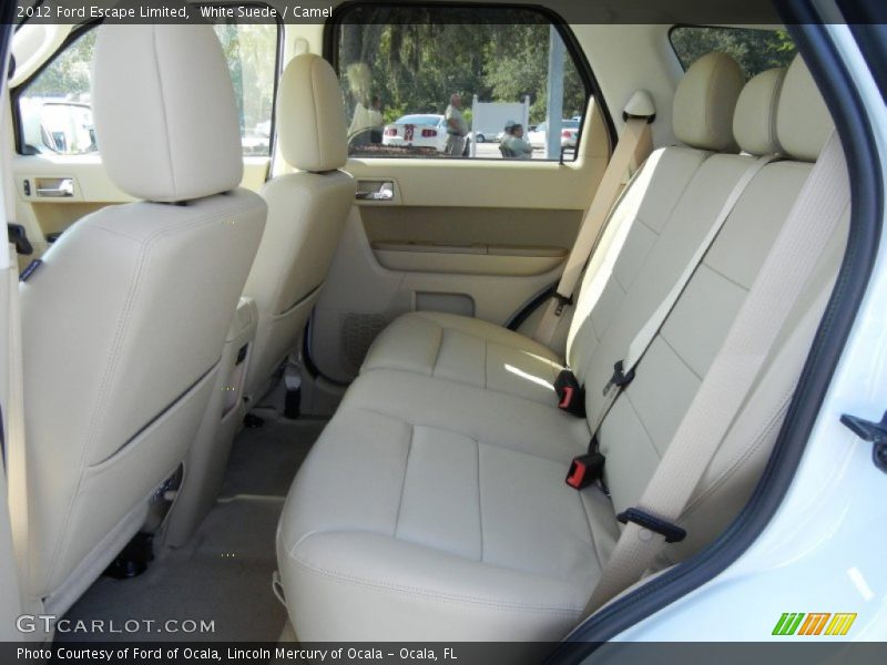  2012 Escape Limited Camel Interior