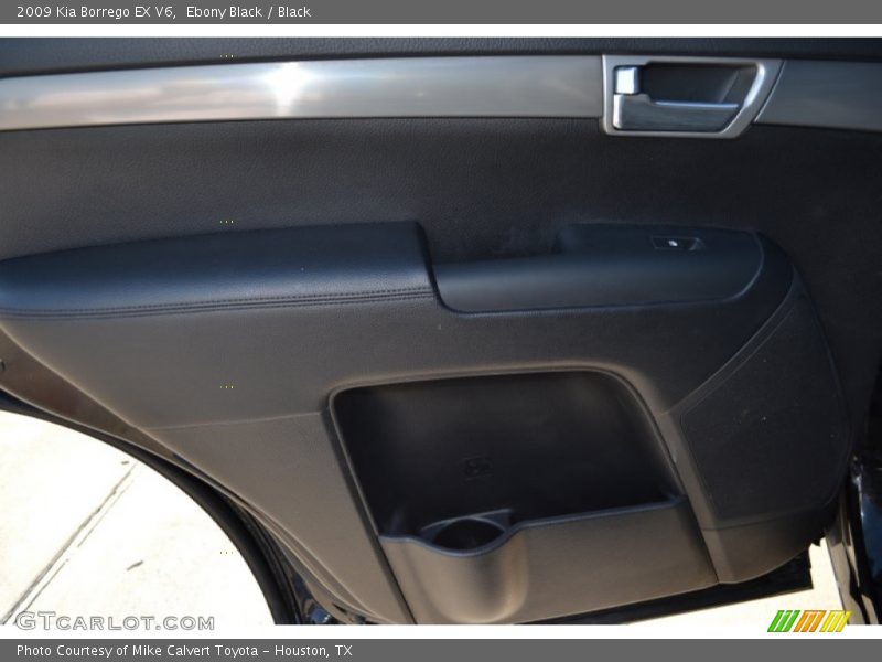 Ebony Black / Black 2009 Kia Borrego EX V6