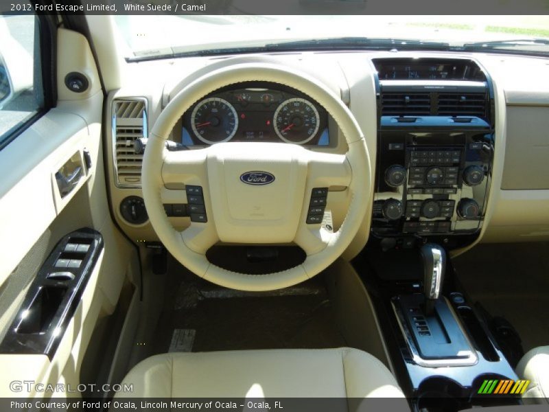 Dashboard of 2012 Escape Limited