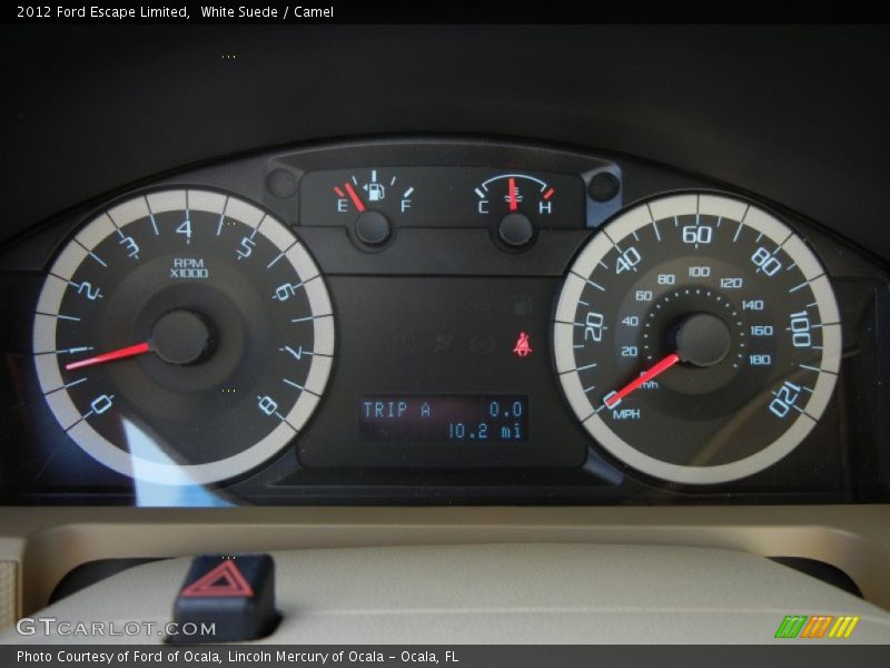  2012 Escape Limited Limited Gauges