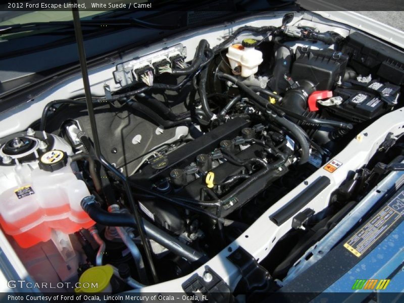  2012 Escape Limited Engine - 2.5 Liter DOHC 16-Valve Duratec 4 Cylinder