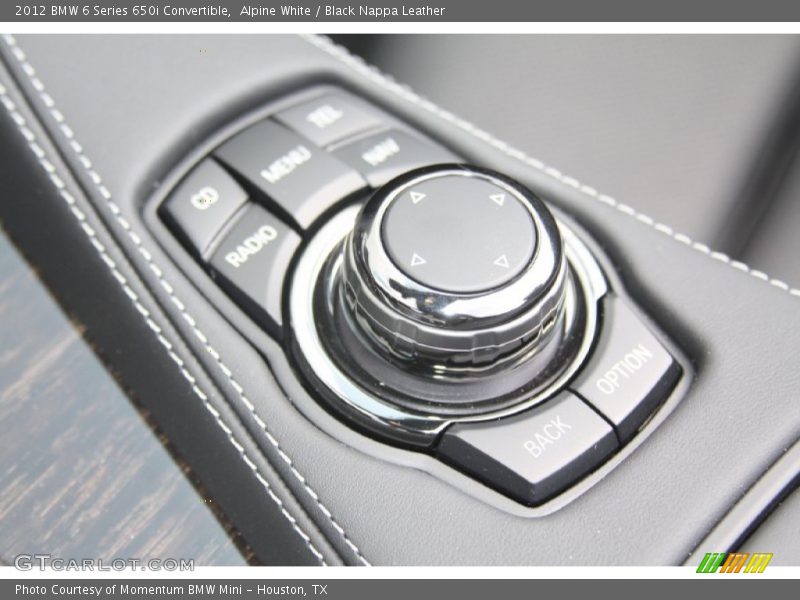 Alpine White / Black Nappa Leather 2012 BMW 6 Series 650i Convertible