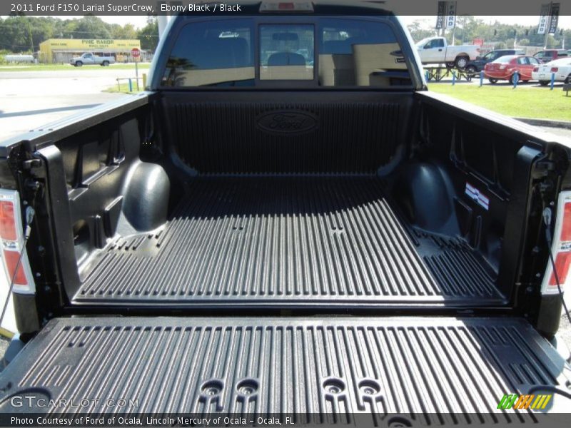 Ebony Black / Black 2011 Ford F150 Lariat SuperCrew