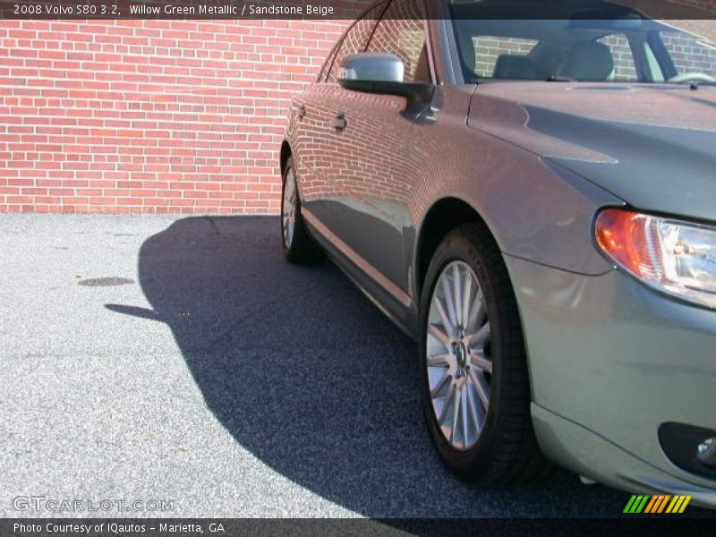 Willow Green Metallic / Sandstone Beige 2008 Volvo S80 3.2