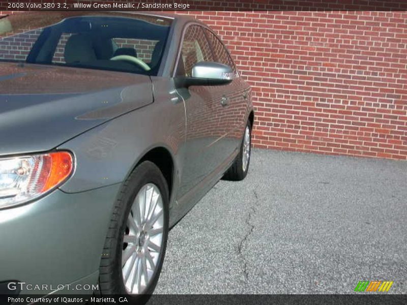 Willow Green Metallic / Sandstone Beige 2008 Volvo S80 3.2