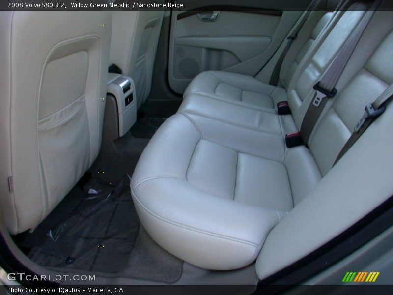 Willow Green Metallic / Sandstone Beige 2008 Volvo S80 3.2