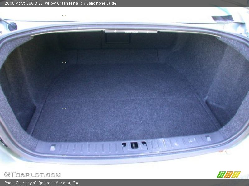 Willow Green Metallic / Sandstone Beige 2008 Volvo S80 3.2