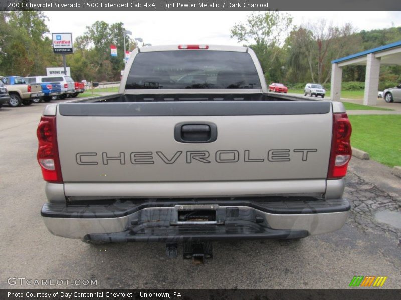 Light Pewter Metallic / Dark Charcoal 2003 Chevrolet Silverado 1500 Extended Cab 4x4