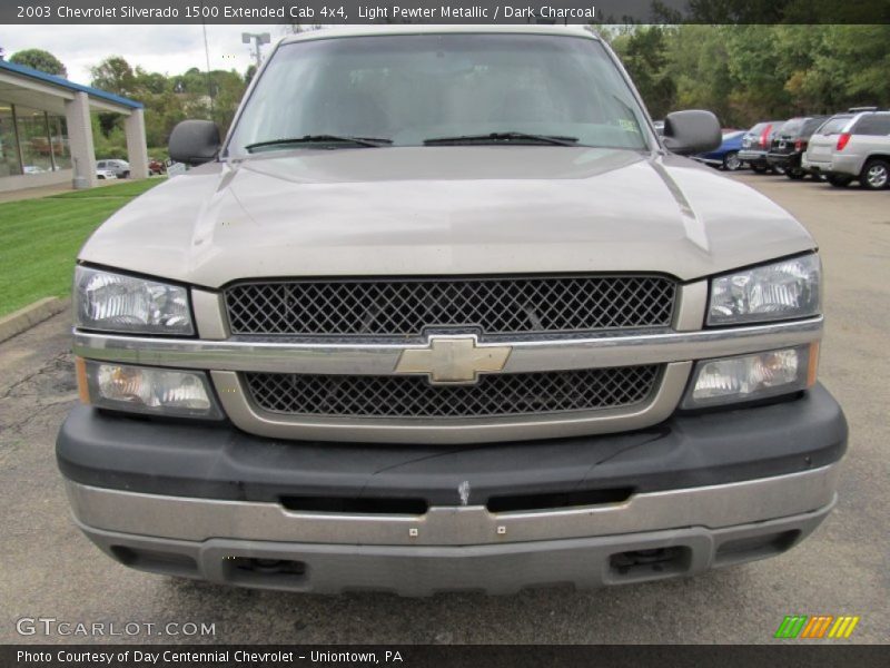 Light Pewter Metallic / Dark Charcoal 2003 Chevrolet Silverado 1500 Extended Cab 4x4