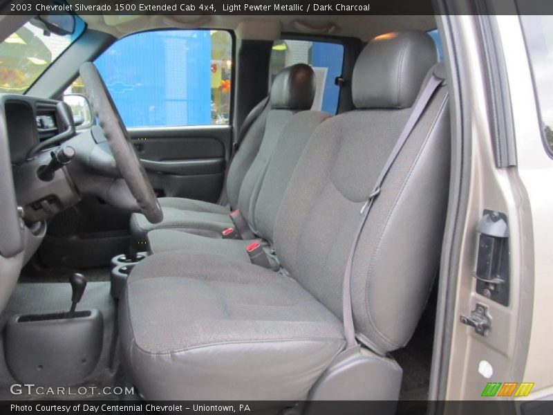Light Pewter Metallic / Dark Charcoal 2003 Chevrolet Silverado 1500 Extended Cab 4x4