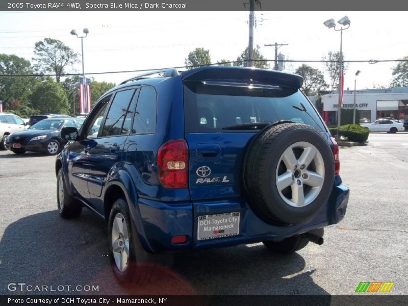 Spectra Blue Mica / Dark Charcoal 2005 Toyota RAV4 4WD