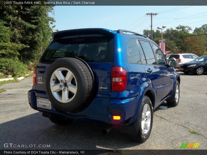 Spectra Blue Mica / Dark Charcoal 2005 Toyota RAV4 4WD