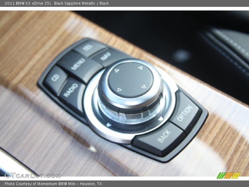 Controls of 2011 X3 xDrive 35i
