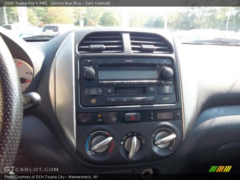 Spectra Blue Mica / Dark Charcoal 2005 Toyota RAV4 4WD