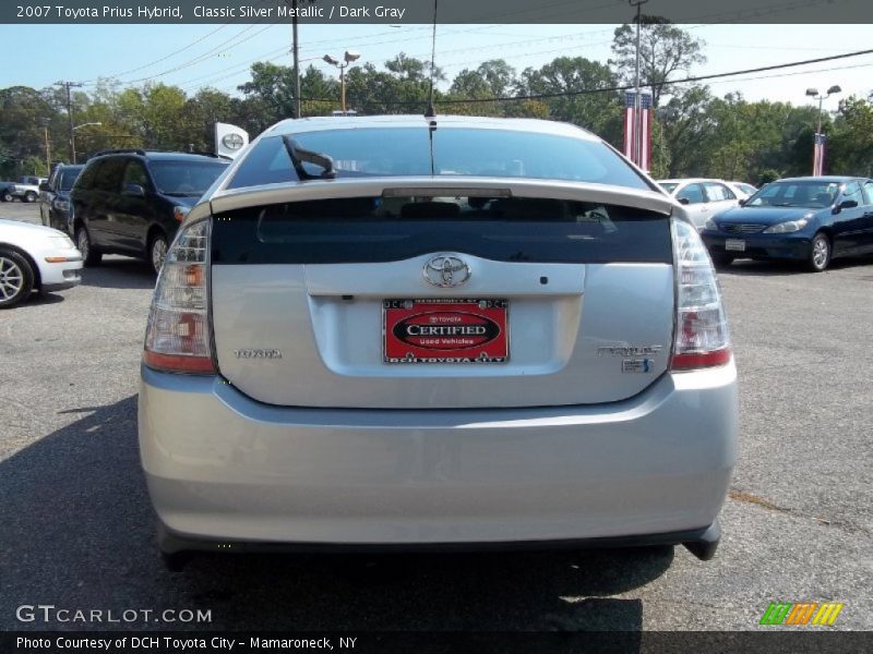 Classic Silver Metallic / Dark Gray 2007 Toyota Prius Hybrid