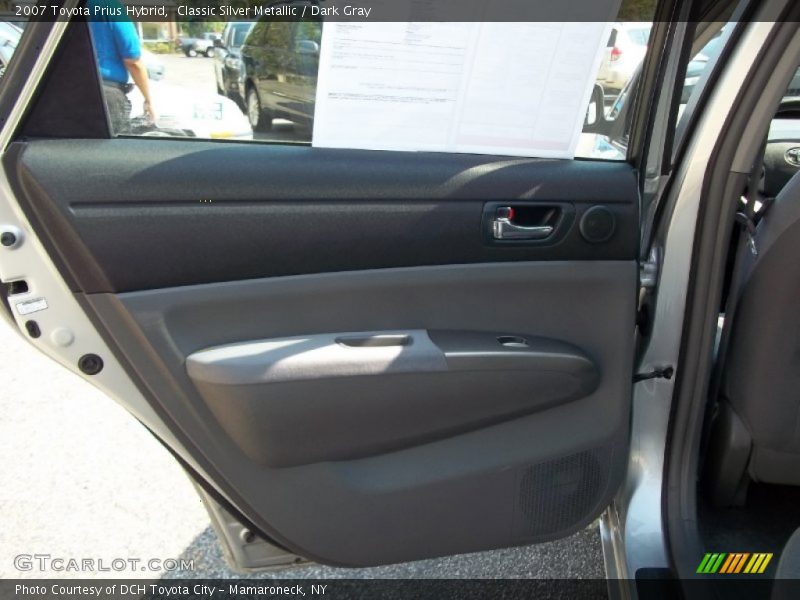 Classic Silver Metallic / Dark Gray 2007 Toyota Prius Hybrid