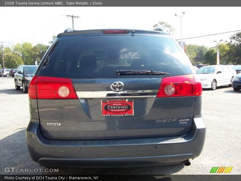 Slate Metallic / Stone 2008 Toyota Sienna Limited AWD