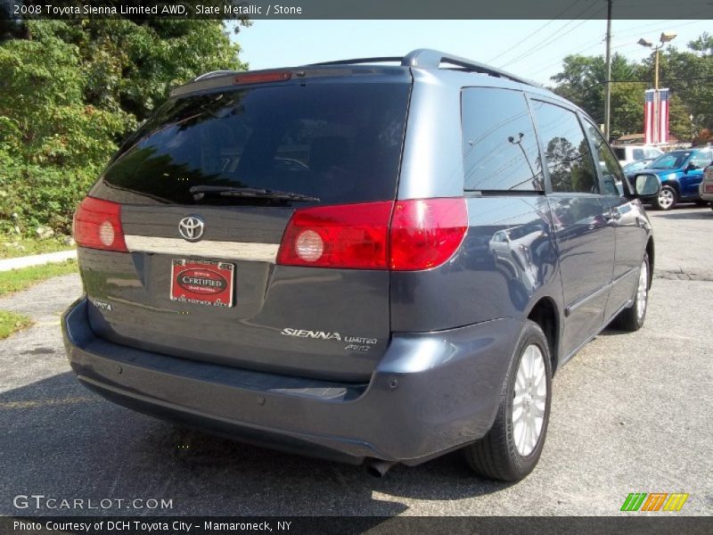 Slate Metallic / Stone 2008 Toyota Sienna Limited AWD