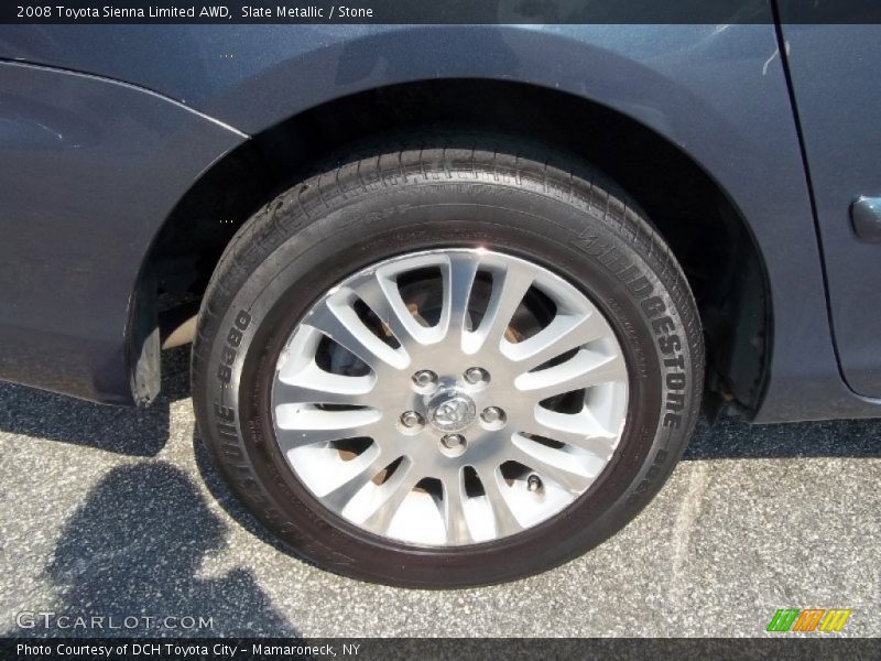 Slate Metallic / Stone 2008 Toyota Sienna Limited AWD