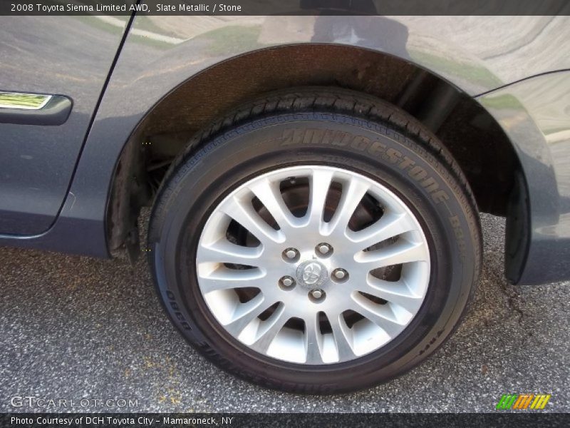 Slate Metallic / Stone 2008 Toyota Sienna Limited AWD