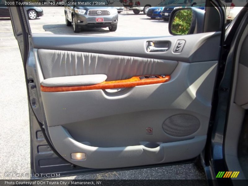Slate Metallic / Stone 2008 Toyota Sienna Limited AWD