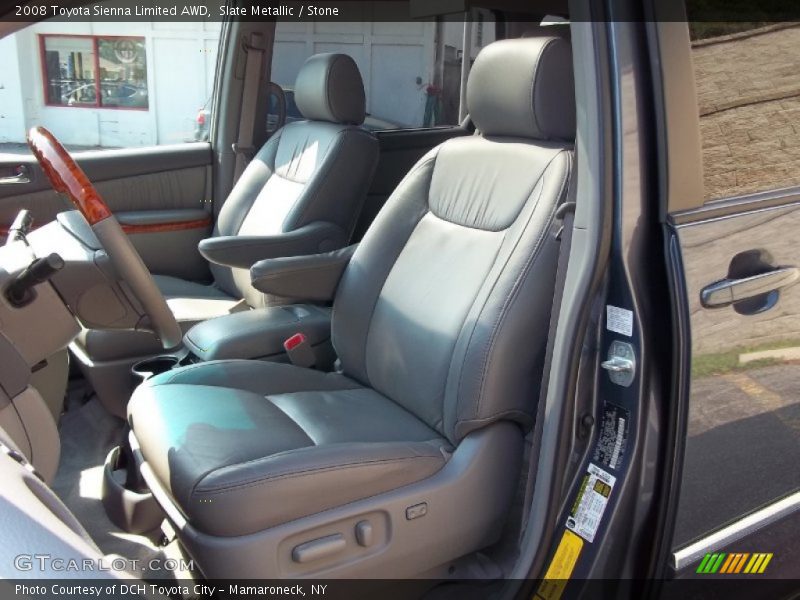 Slate Metallic / Stone 2008 Toyota Sienna Limited AWD