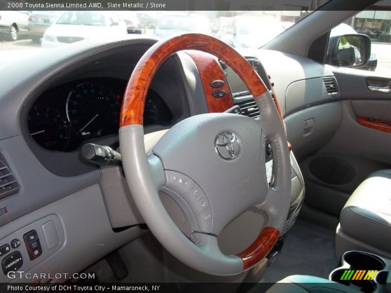 Slate Metallic / Stone 2008 Toyota Sienna Limited AWD