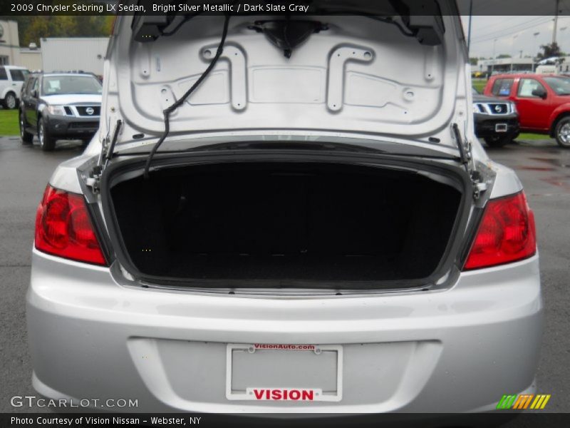 Bright Silver Metallic / Dark Slate Gray 2009 Chrysler Sebring LX Sedan