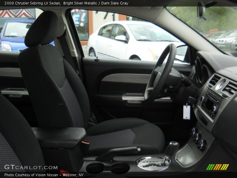 Bright Silver Metallic / Dark Slate Gray 2009 Chrysler Sebring LX Sedan