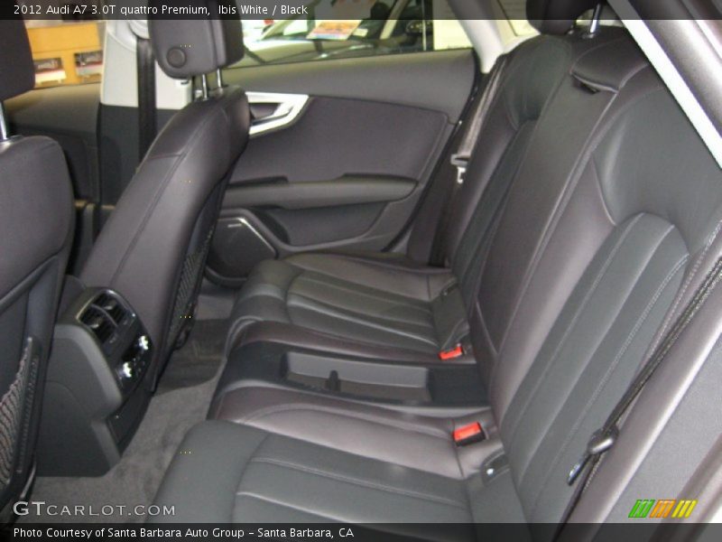  2012 A7 3.0T quattro Premium Black Interior