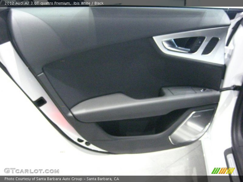 Ibis White / Black 2012 Audi A7 3.0T quattro Premium