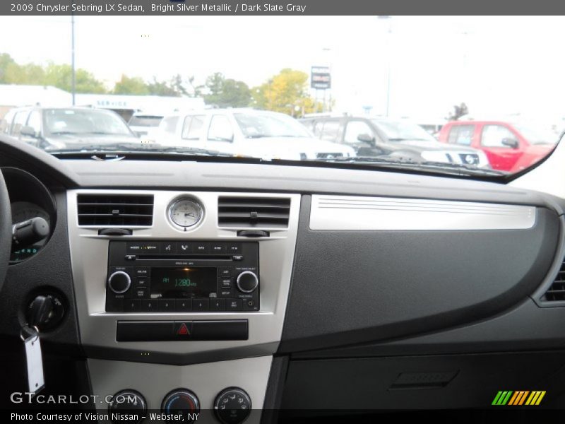 Bright Silver Metallic / Dark Slate Gray 2009 Chrysler Sebring LX Sedan