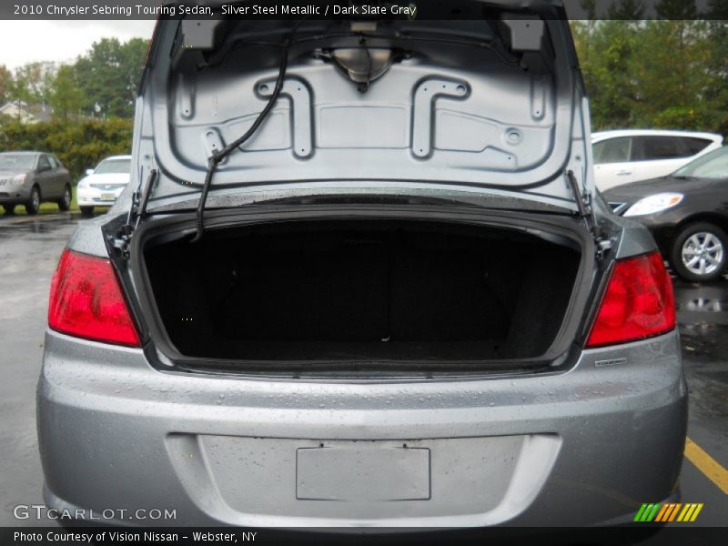 Silver Steel Metallic / Dark Slate Gray 2010 Chrysler Sebring Touring Sedan