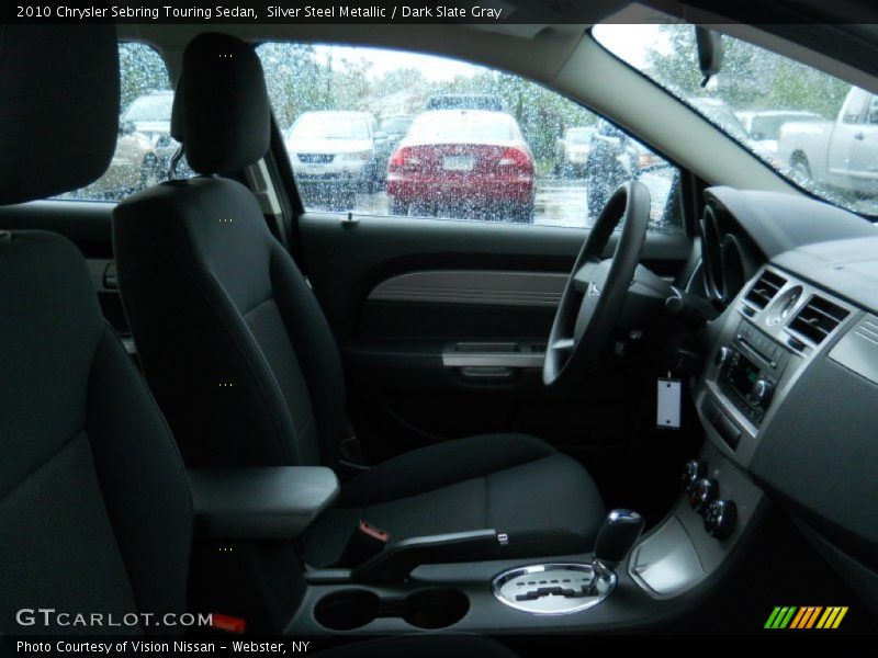 Silver Steel Metallic / Dark Slate Gray 2010 Chrysler Sebring Touring Sedan