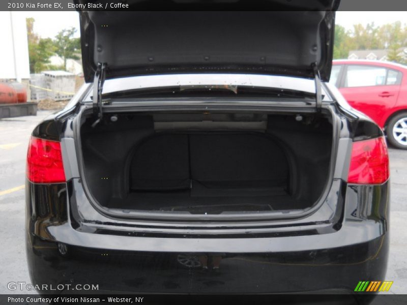 Ebony Black / Coffee 2010 Kia Forte EX