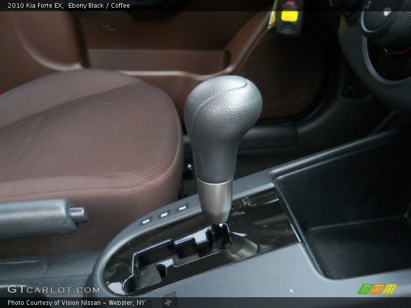 Ebony Black / Coffee 2010 Kia Forte EX