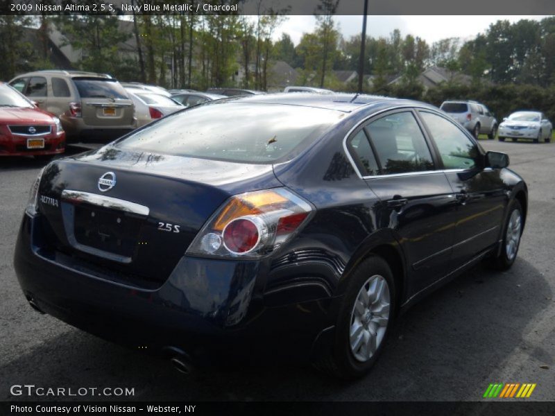 Navy Blue Metallic / Charcoal 2009 Nissan Altima 2.5 S