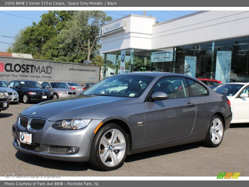Space Grey Metallic / Black 2009 BMW 3 Series 335xi Coupe