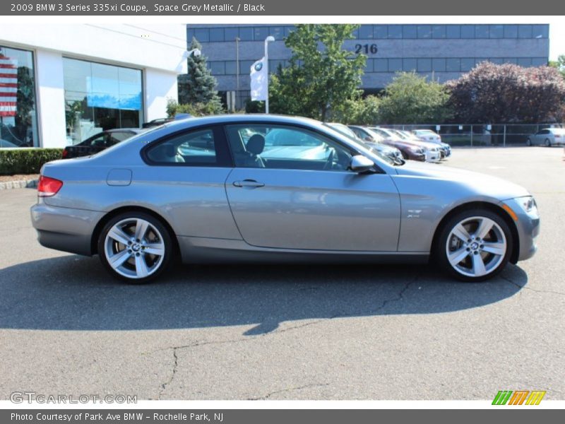 Space Grey Metallic / Black 2009 BMW 3 Series 335xi Coupe