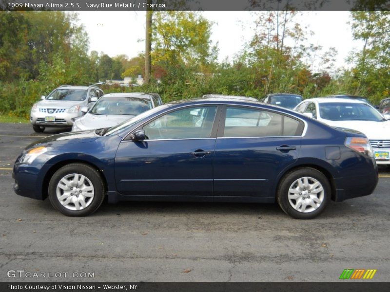 Navy Blue Metallic / Charcoal 2009 Nissan Altima 2.5 S