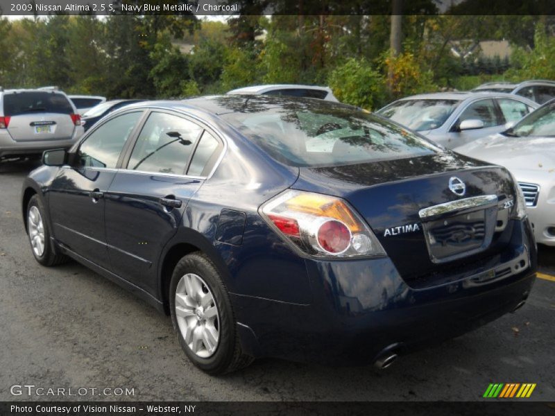 Navy Blue Metallic / Charcoal 2009 Nissan Altima 2.5 S