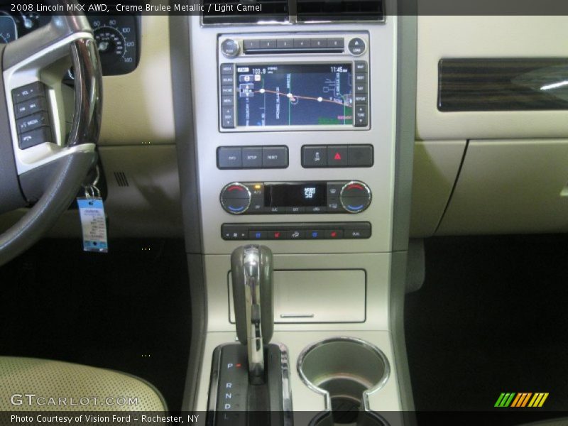 Creme Brulee Metallic / Light Camel 2008 Lincoln MKX AWD