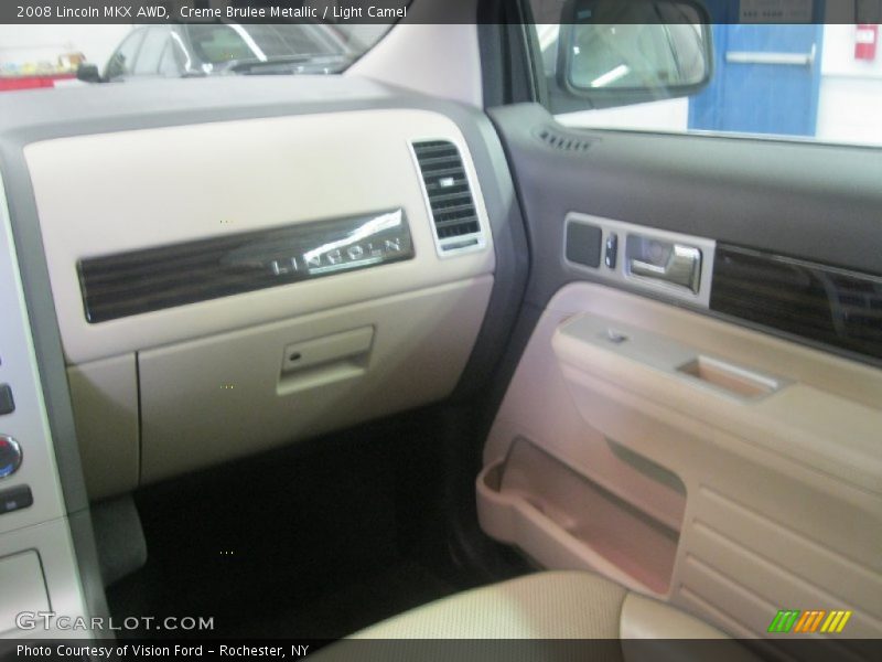 Creme Brulee Metallic / Light Camel 2008 Lincoln MKX AWD