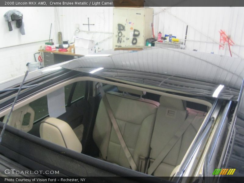 Creme Brulee Metallic / Light Camel 2008 Lincoln MKX AWD