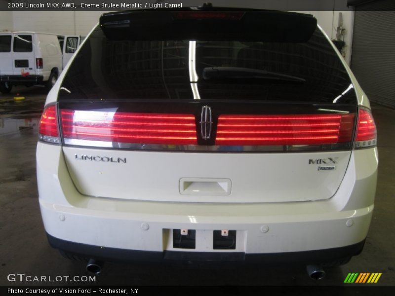 Creme Brulee Metallic / Light Camel 2008 Lincoln MKX AWD