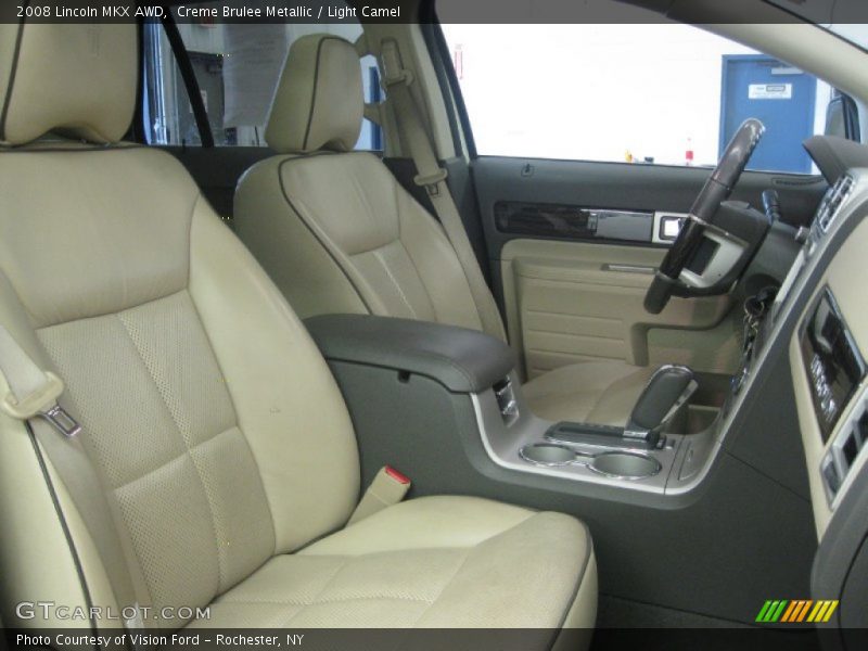 Creme Brulee Metallic / Light Camel 2008 Lincoln MKX AWD