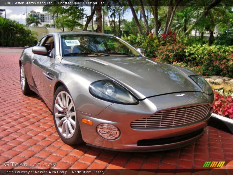 Front 3/4 View of 2003 Vanquish 